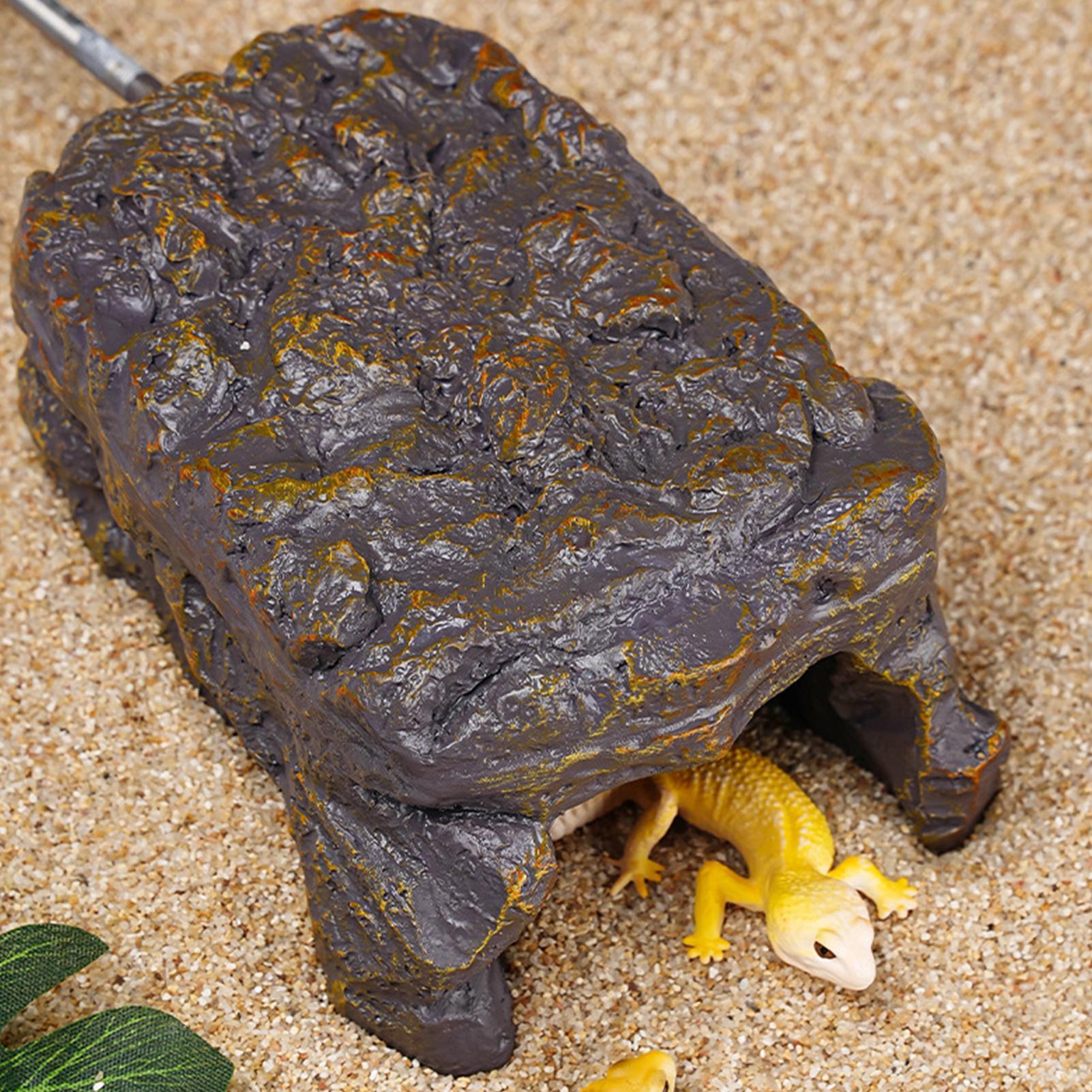

Heat Rocks For Reptiles Resin Simulation Rock With Heated Basking Stage Tank Accessories Habitat Decor Heating Rock For Turtles China Mainland