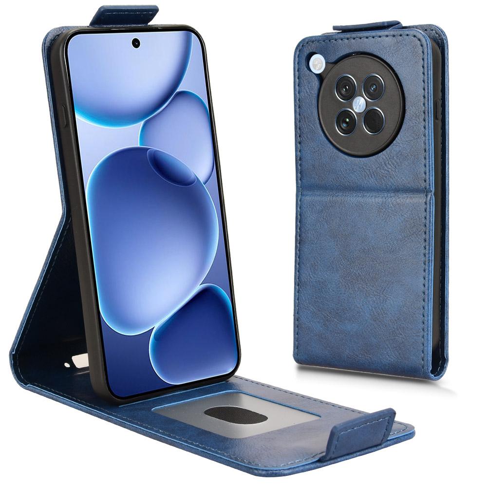 For Oppo Find X8s 5G Stand Case Magnetic Clasp Vertical Flip Leather Phone Cover with Card Holder