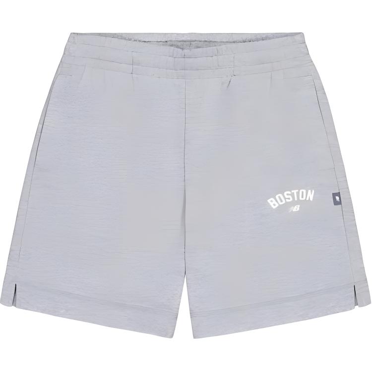 New Balance Casual Shorts Women s Gray AWS42312-GHM L