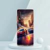 New Sports Car Shape Transparent Phone Case for Samsung Galaxy A12 A22 A50 A70 A40 A10 A20 A30 A02 A03S A04 Cover Silicone Shell