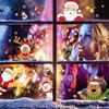 Christmas Window Stickers Merry Christmas Home Decoration 2026 Children's Room New Year Shopping Mall Christmas Window Stickers