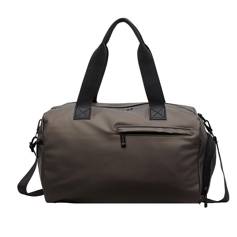 Gym bag with wet and dry separation, luggage bag with independent shoe compartment, yoga bag, short-trip travel storage bag
