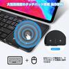 Ewin Foldable Wireless Bluetooth Keyboard with Japanese Layout, 3-Device Switching, Compatible with iPad, iPhone, iOS, Windows, Android, Mac, Google,