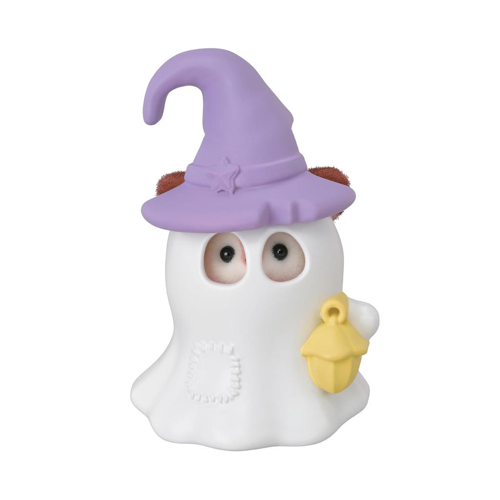 Sylvanian Families Seasonal Ghost and Pumpkin Carriage ST Mark Certified Toy Dollhouse for Ages 3 and Sylvanian Epoch [Halloween Set] SE-216 Up,