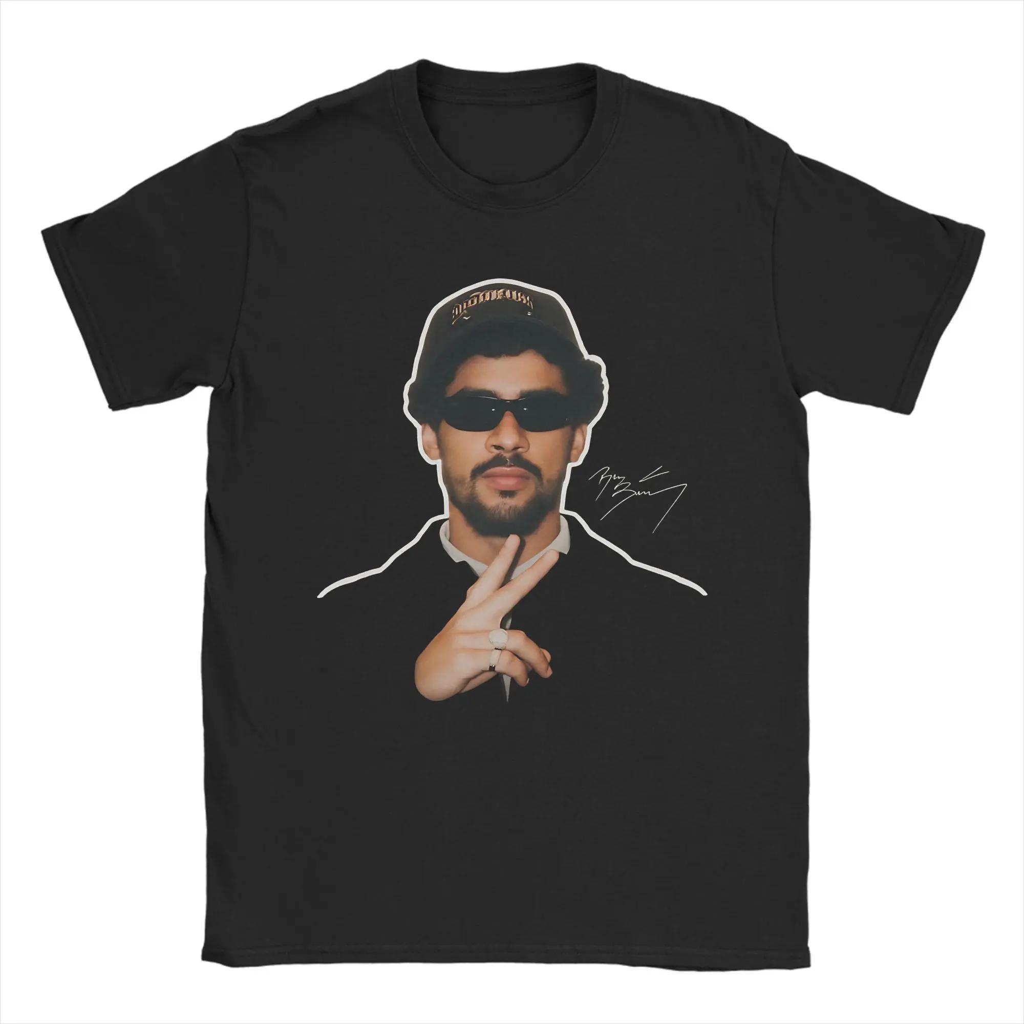 

Women s Men s T-Shirt Bads Bunnys Cool Cotton Tee Shirt Short Sleeve T Shirt Round Collar Clothing S