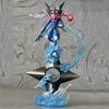 Figurină Anime Pokemon GK Greninja Shuriken de Apă Statuie Elf Animal de Companie Evoluat Ornament Păpușă Creativă Model Jucărie Cadou Crăciun Copii