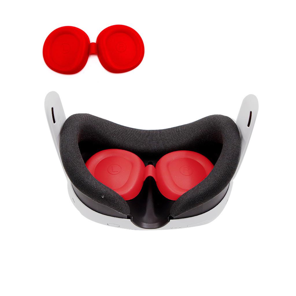 Silicone Lens Covers for Meta Quest 3 | Black