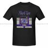 Soundwave Purple Tape Printed T-Shirt Funny Man Short Sleeved Loose Oversize Tees Men Y2k Anime Pattern Designer T Shirts
