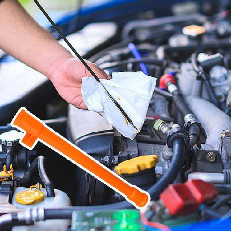 ABS Oil Level Indicator Sleeve Oil Dipstick Boot 06A103663C Engine Dipstick Guide Funnel Sleeve Tube Boot
