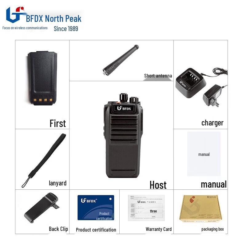 Beifeng BFDX BF-835 Professional Walkie-Talkie (CN version)