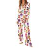 Women's Casual Fashion Stretch Printed Pajamas Adults