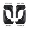 For Toyota Vios 2019 - 2025 2025 2025 Mudguards 4Pcs/Set Front Rear Mud Guards Cover Mudflaps Fender Cover Protector Accessories