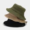 Breathable Cotton Bucket Hat For Outdoor Activity Foldable Sun Protective Unisex Design Fisherman Hat For Women Men