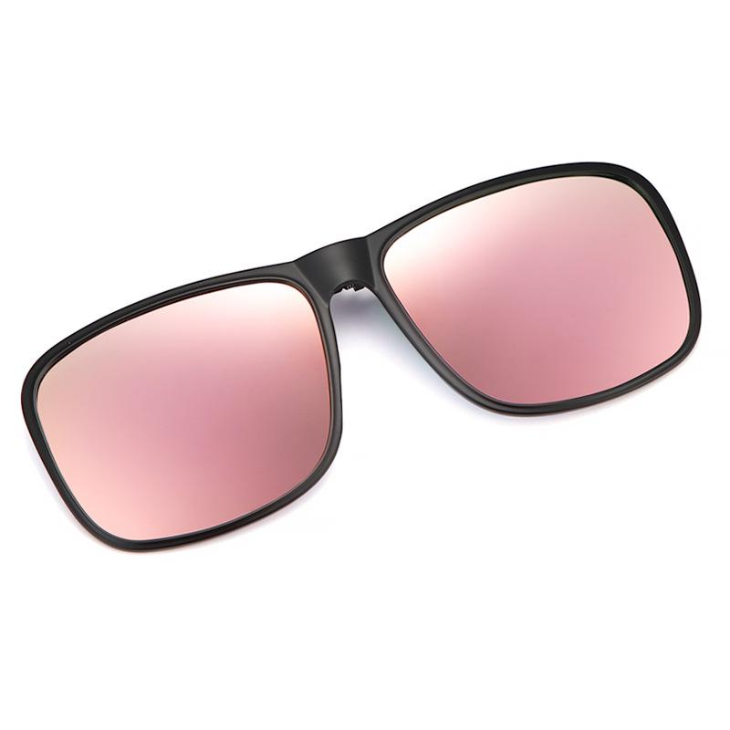 Lunettes de soleil polarisées à clipser pour hommes et femmes: Myopie, Vision Nocturne, Rabattable pour la Conduite & le Cyclisme