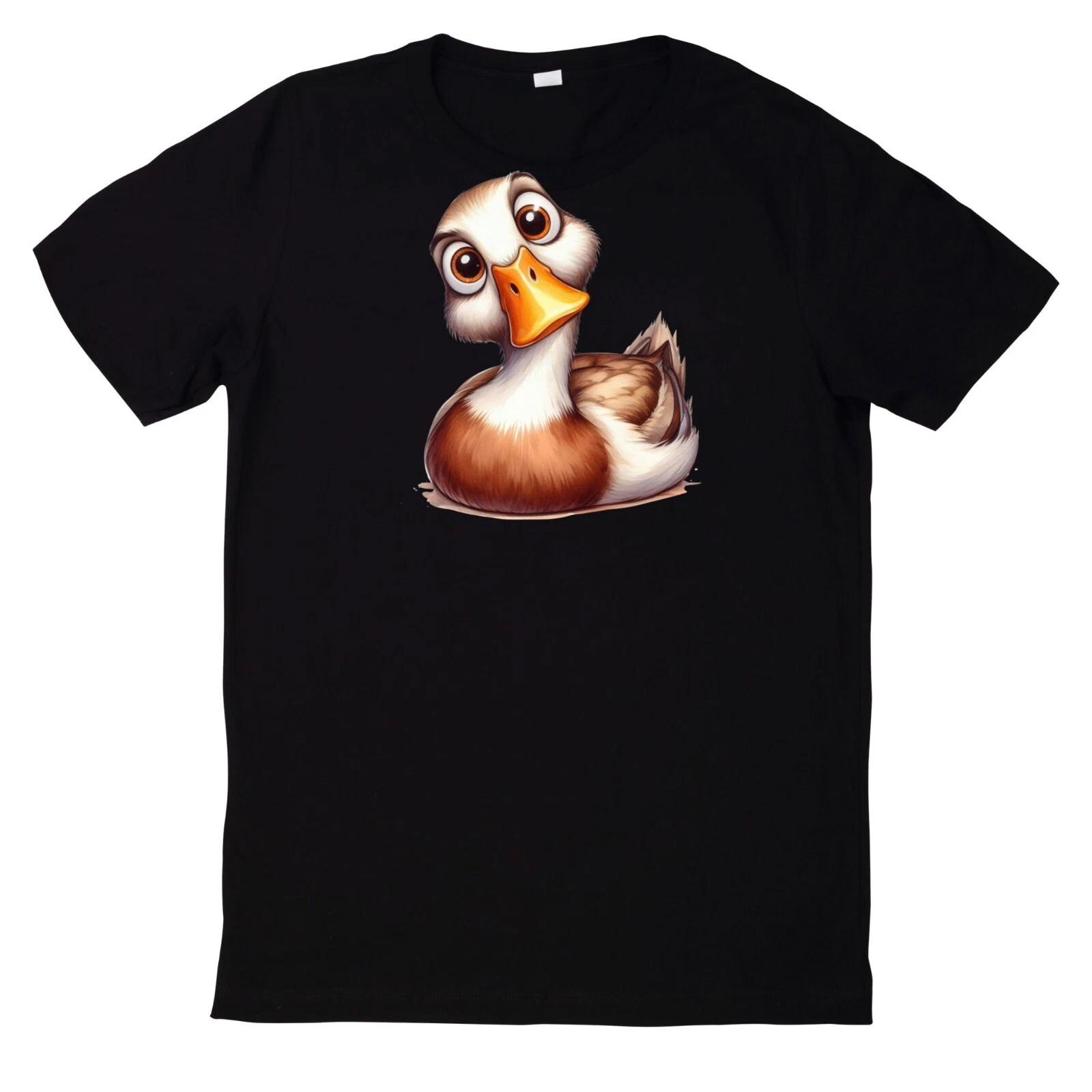 T-Shirt Niedliche Schrullige verdächtige Ente XXXXL
