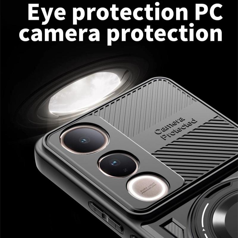 Heavy Duty Armor Case For Vivo V50 Lite 5G V50e Protective Cover Ring Stand Holder Shockproof Capa Shell Fundas