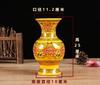 1PCS Ceramic Lotus Water Purifier Bottle for Home Furnishings Buddha Tang Color Vase Buddha Hall Feng Shui Ornament
