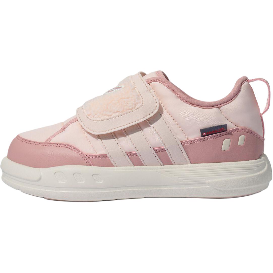 

Adidas Пушистые Скиппер C Удобные Универсальные Нескользящие Амортизирующие Теплые Низкие Повседневные Кроссовки для Детей KJ3901 30½