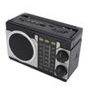 Retro Bluetooth Speaker AM FM SW Radio Vintage Wireless Speaker Rechargeable with Telescopic Antenna for Home Car