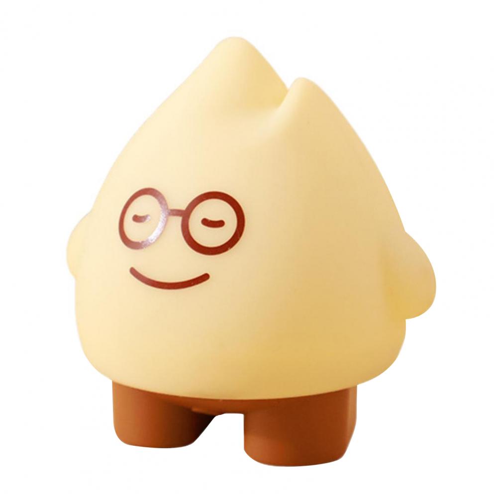 Night Light Soft Warm Glow Adjustable Brightness Timer Function Small USB Rechargeable Realistic Flickering Flame