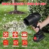 Cordless Dust Blower, 1050W Powerful Air Blower Turbo Jet Fan, Handheld Blower Sawdust Blower 30Ms
