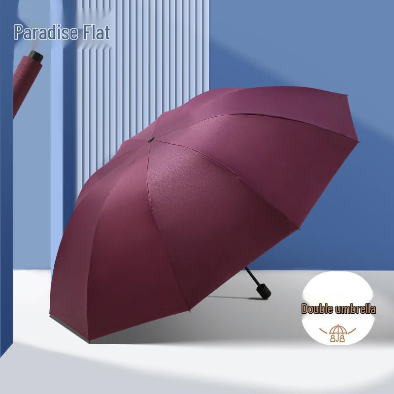 Paradise 3-Fold Large UV Protection Umbrella