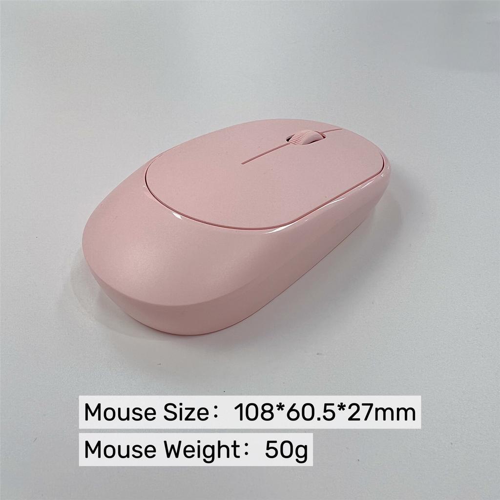 Teclado y Ratón Inalámbricos 2.4G Coreanos Portátil Mini Teclado Ratón Combo Set Para Portátil Mac PC de Escritorio Ordenador