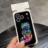 C-Cheshire Cat Cool Phone Case For IPhone 17 Air 16 E Pro Max 15 14 13 Mini 12 Pro 11 Max Plus Black Soft Shell