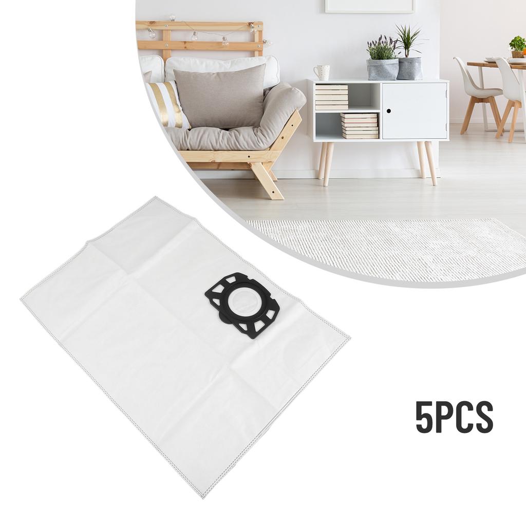5pcs Dust Bags For Karcher KFI 357 KA 40 WD2 Plus WD3 WD3s/SE4001 SE4002 Robot Vacuum-Cleaner Grasp Dust Cleaning Accessories