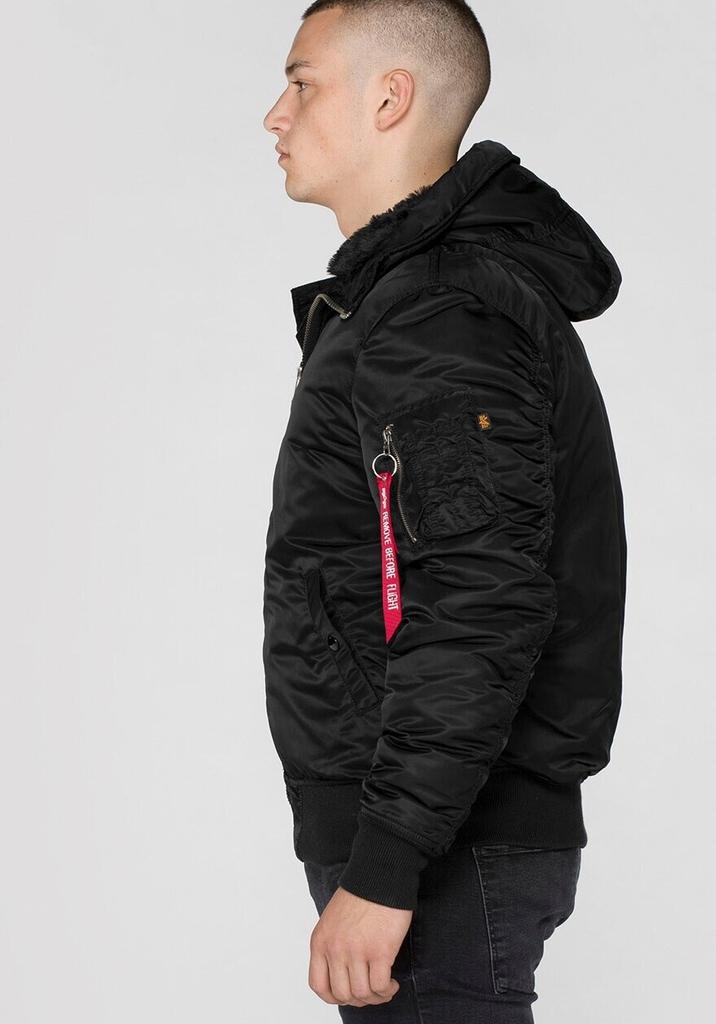 Зимняя куртка Alpha Industries MA-1 Hooded (158104) black (158104-3)