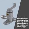 8mm 5/16 Inch Inline Motorcycle Fuel Tank Tap on/Off Petcock Switch for ATV Quad Buggy Dirt Bike