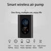 Car Air Pump Cordless Portable Vehicle Tire Inflator Smart Wireless Air Pump Tire Electric Air Pump