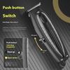 Professional Electric Barber Hair Trimmer For Men Beard Hair Clipper Cordless Hair Cutting Machine Rechargeable,0mm
