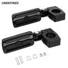 38mm 1.5'' Highway Pegs Adjustable Footpegs Chopper Bobber Engine Guard Crash Bar Footrest Mount For Honda Harley Sportster Dyna