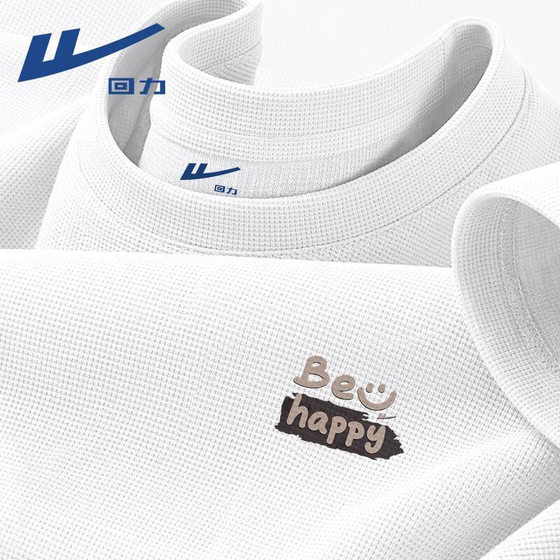 Warrior Heavyweight Waffle Knit Short Sleeve T-Shirt L