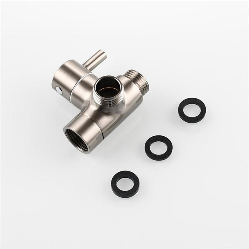 Buy 3 Way Brass Shower Arm Adapter G1/2’’ Shower Diverter Valve for