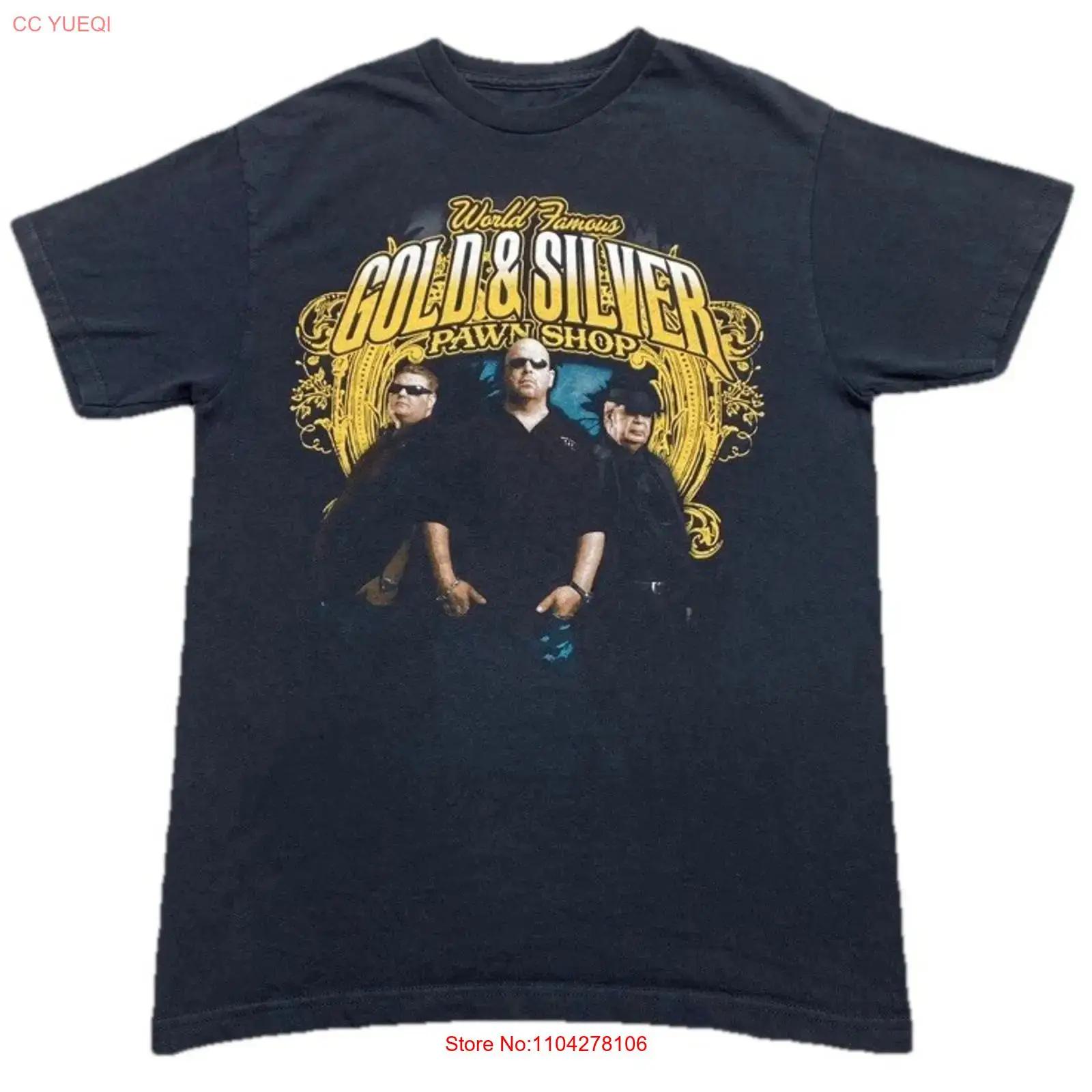 

Pawn Stars Gold And Silver Shop T shirt Size Medium M MINT CONDITION vintage Washed Unisex Top For Everyday Wear fashion S разноцветный
