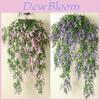 Lush Artificial Ivy Flower Vine Garland For Elegant Home And Garden Decor