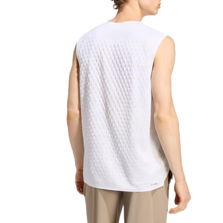 adidas Hybrid Elite Climacool 3D Round Neck Comfortable Solid Color Vest Men Tops LF6463