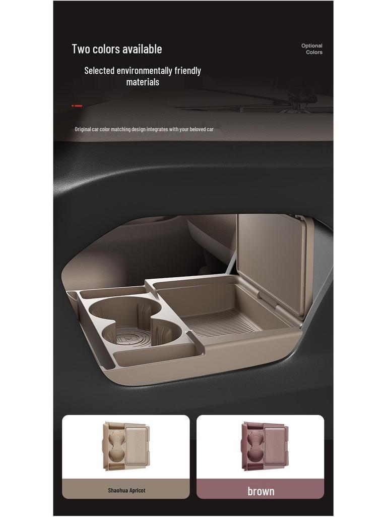 Dustproof Silicone Storage Box for Geely Xingyue L - Center Console Organizer for 26 Models.