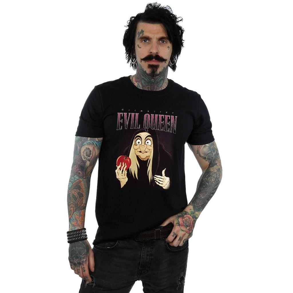 Disney Mens Snow White Evil Queen Montage T-Shirt