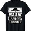 Maglietta Agente Segreto Maglietta Ispettore Spia Costume Maglietta Spia Retrò