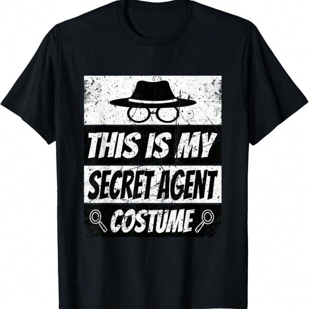 Maglietta Agente Segreto Maglietta Ispettore Spia Costume Maglietta Spia Retrò