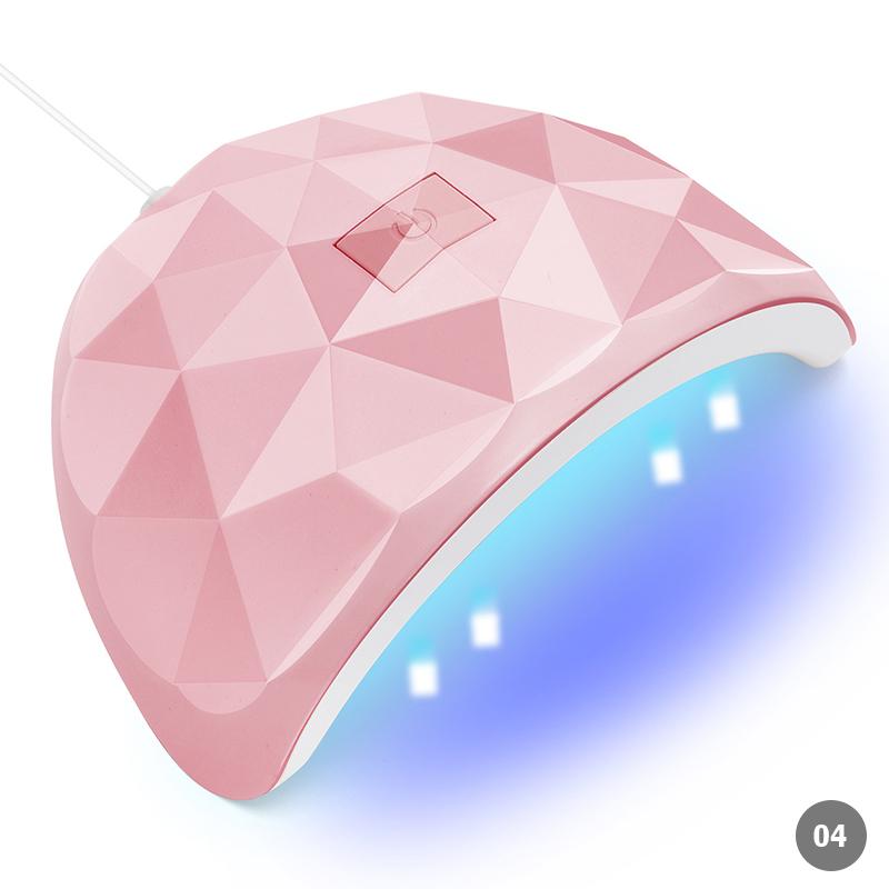 

88 Вт Светодиодная лампа для сушки ногтей 18 УФ лампочек Сушка всех гелевых лаков as the picture