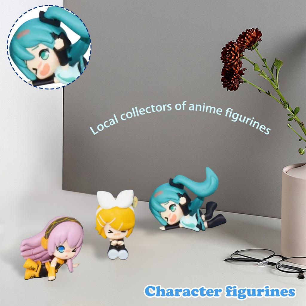 Surrounding Collection Anime Figurine Display Cute Desktop Ornaments