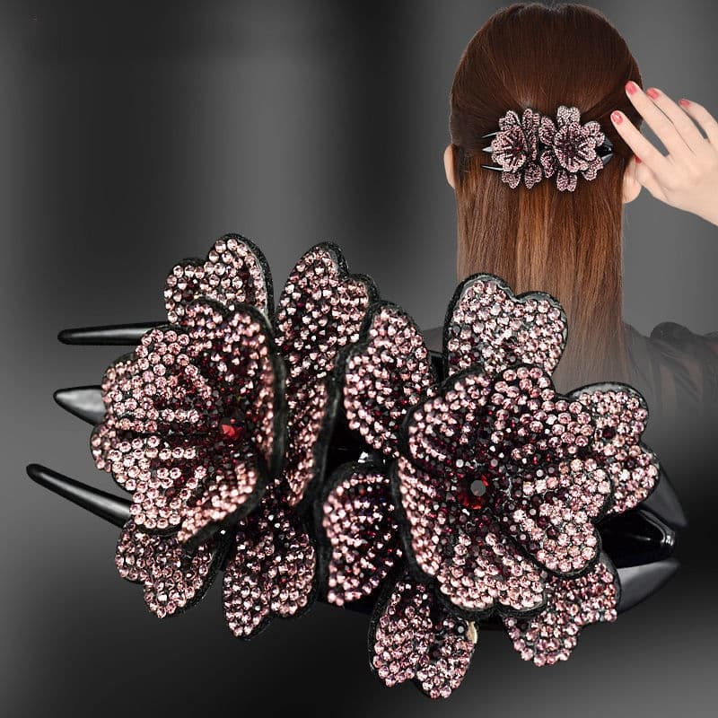 Hair Accessories Duckbill Clip Three-Jaw Clamps Fashion Big Hair Claws Elegant