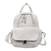 Schoolbag Corduroy Backpack Female Portable College Student School Bag Female Light Niche Versatile Commuter Leisure Travel Backpack Female