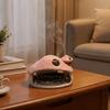 Kreativ Myggrøkelsesfat Keramisk Myggspiralholder Myggspiralbrenner Hjemmeduft