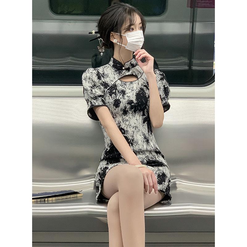 Petite Chinese Qipao: Summer 2025 Daily Wear Niche Dress for Young Women