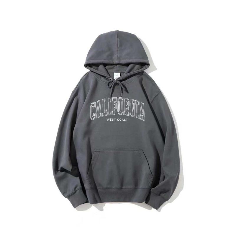 Unisex Casual Letter Print Spring/Autumn Hoodie